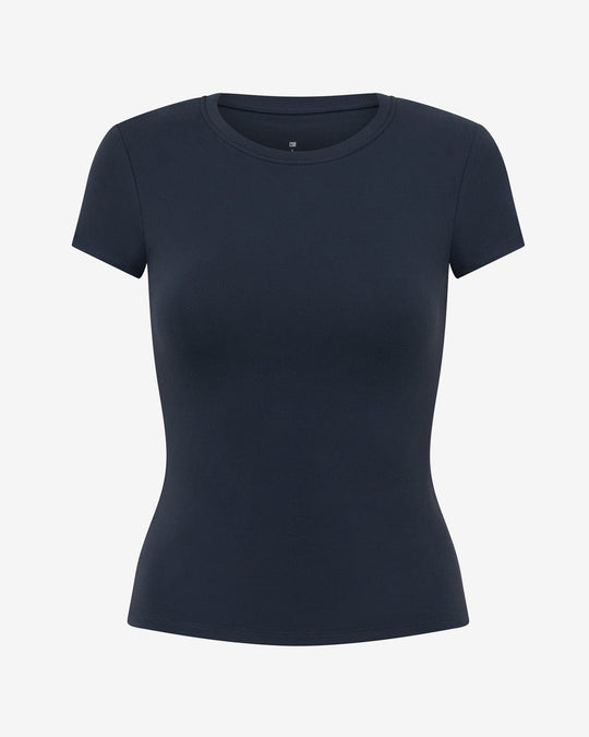 Form Capped Sleeve Tee | Deep Navy