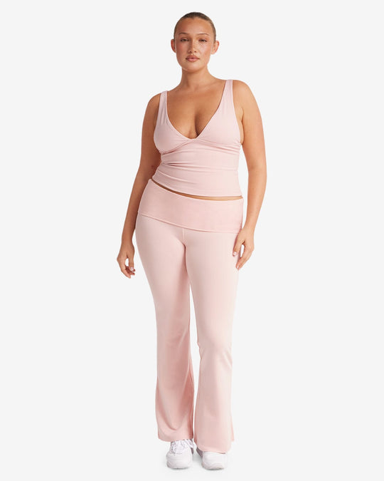 IM Jersey Flare Pant | Blush