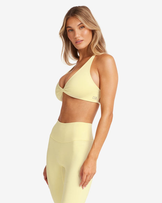 Serenity Delilah Crop | Lemon