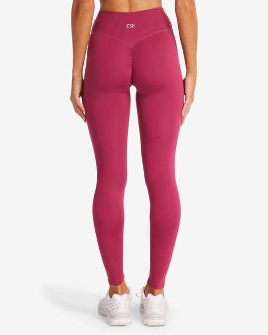 Serenity Scrunch Leggings | Berry