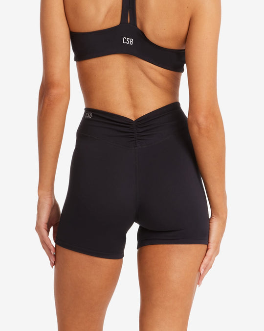 Serenity Dip Shorts 5" | Carbon