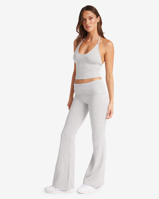 IM Jersey Flare Pant | Light Grey