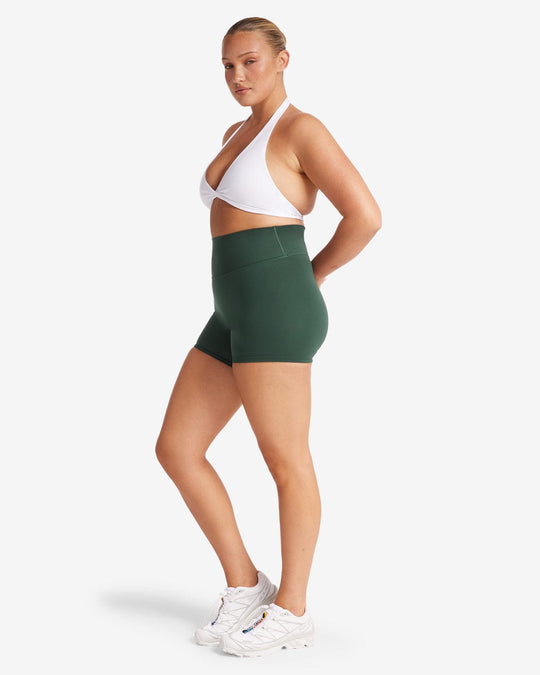 Serenity Shorts 4" | Forest Green