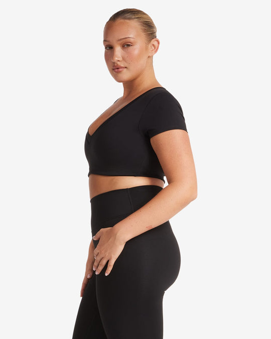 Activluxe River Crop | Black