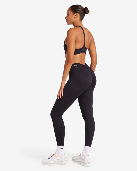 Serenity Dip Leggings | Carbon