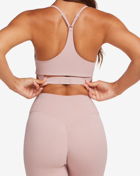 Activluxe Thea Power Crop | Atlas Pink