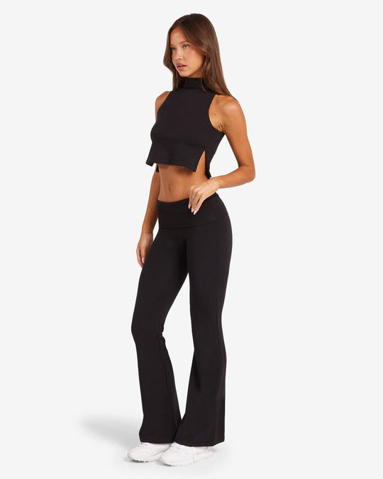 IM Jersey Flare Pant | Black