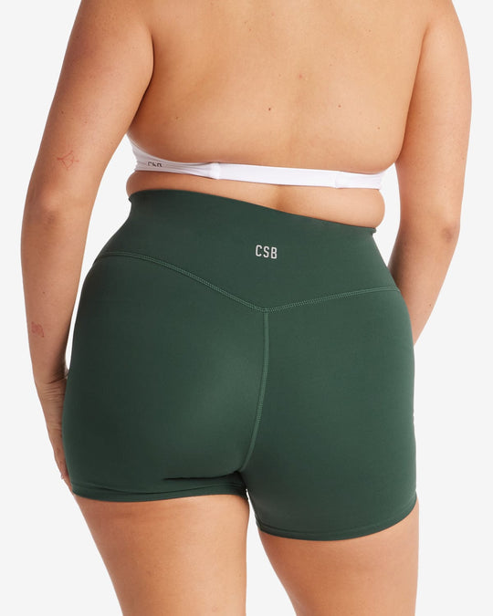 Serenity Shorts 4" | Forest Green