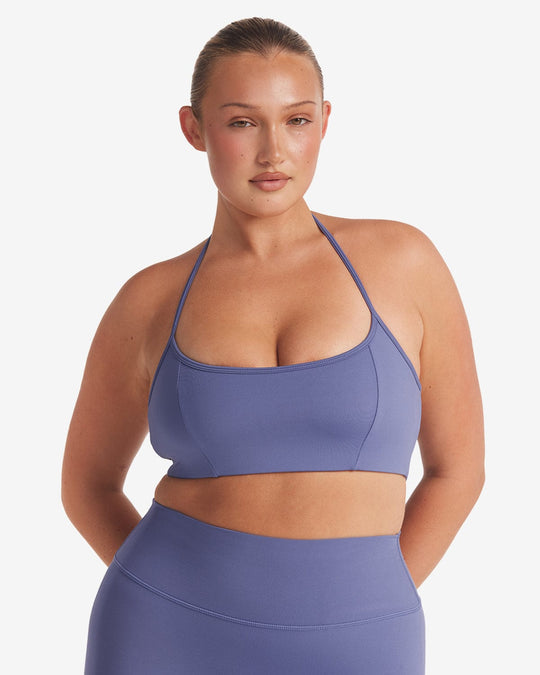 IM Serenity Contour Halter Crop | Steel