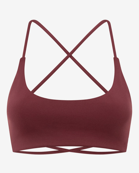 Activluxe Lexi Power Crop | Burgundy