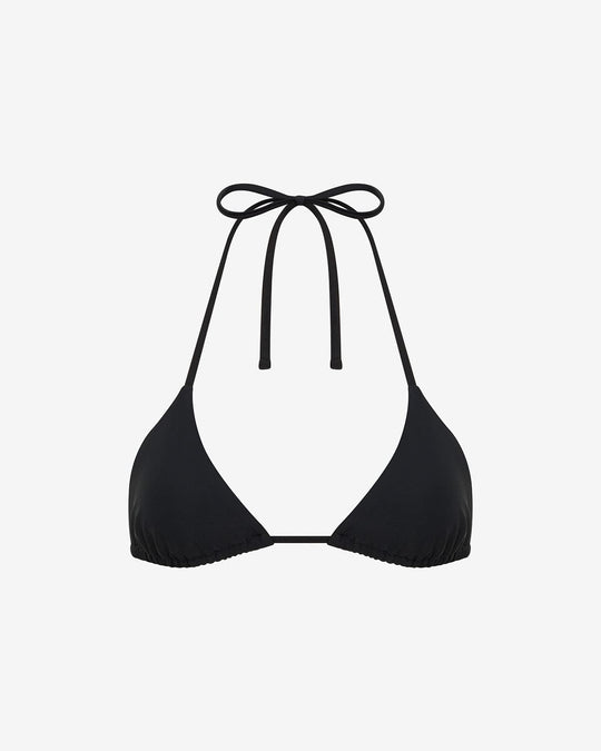 IM Swim Triangle Bikini Top | Black