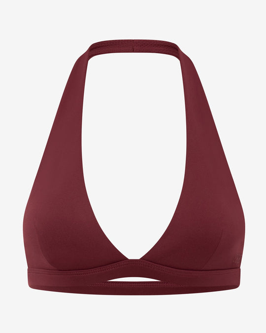 Serenity Celine Crop | Burgundy