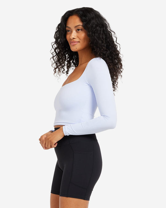 Air Scoop Longsleeve Crop | Air