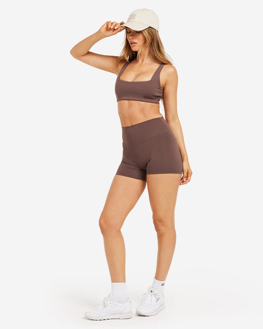 Activluxe Scrunch Shorts 4" | Trail