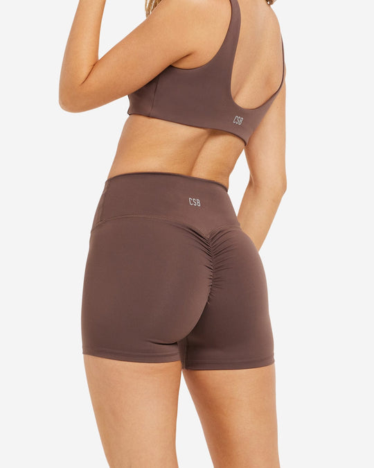 Activluxe Scrunch Shorts 4" | Trail