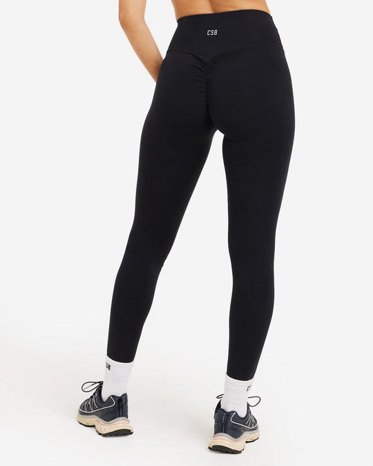 Activluxe Move Scrunch Leggings | Black