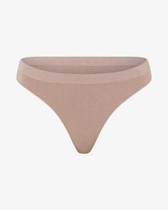 Seamless Bamboo Thong | Sand