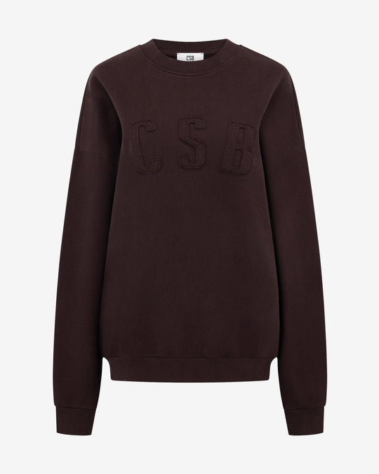 CSB Crewneck Jumper | Espresso