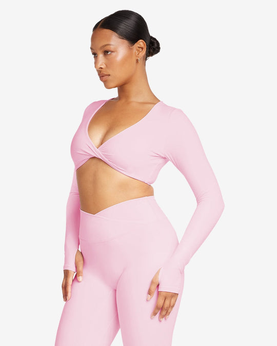 Fade Sierra Long Sleeve Crop | Blossom