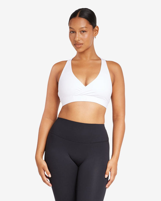 Serenity Bella Crop | White