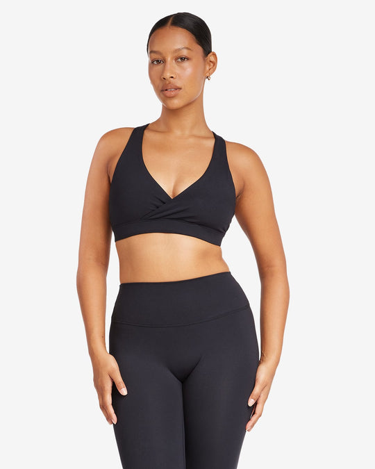 Serenity Bella Crop | Black