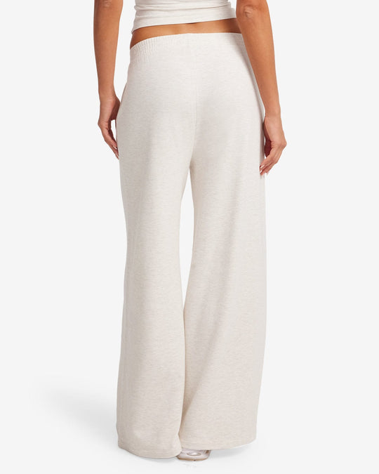 Everyday Wide Leg Pant | Oat