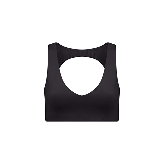 IM Serenity Open Back Crop | Black