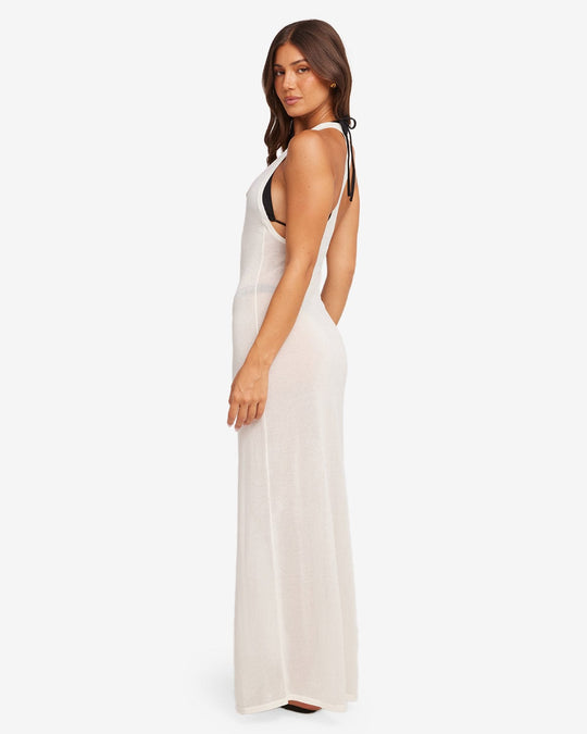 IM Racerback Slip Maxi Dress | Coconut