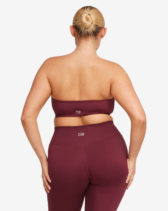 Serenity Alyssa Bandeau | Burgundy