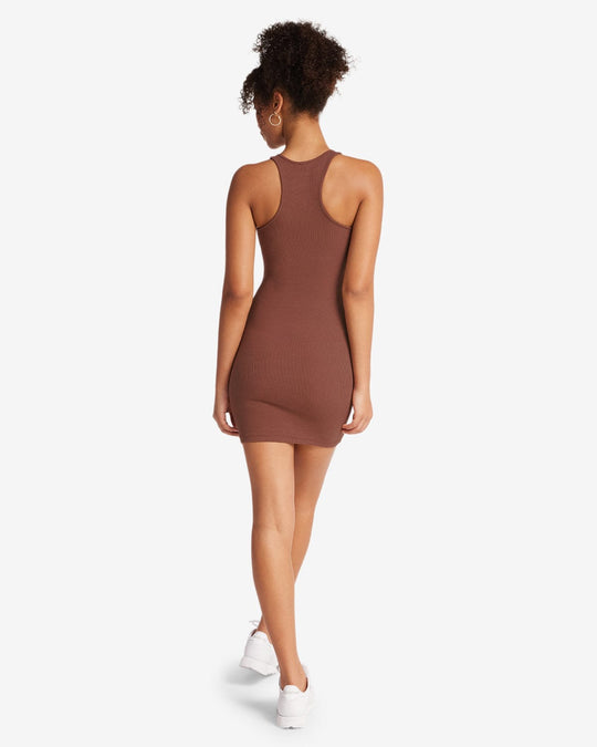 High Neck Mini Dress | Maple