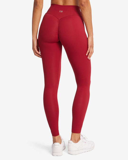 Freedom Scrunch Leggings | Cherry