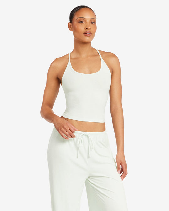 Sleep Rib Tank | Aloe