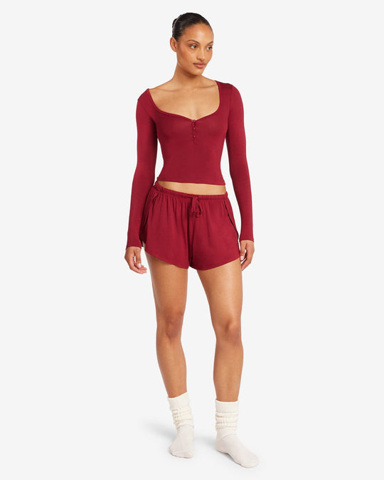 Sleep Shorts | Cherry