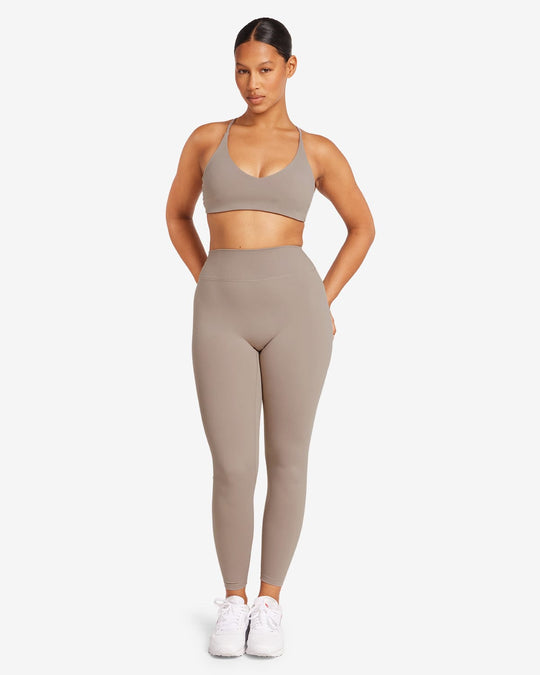 Form V Waist Leggings | Latte