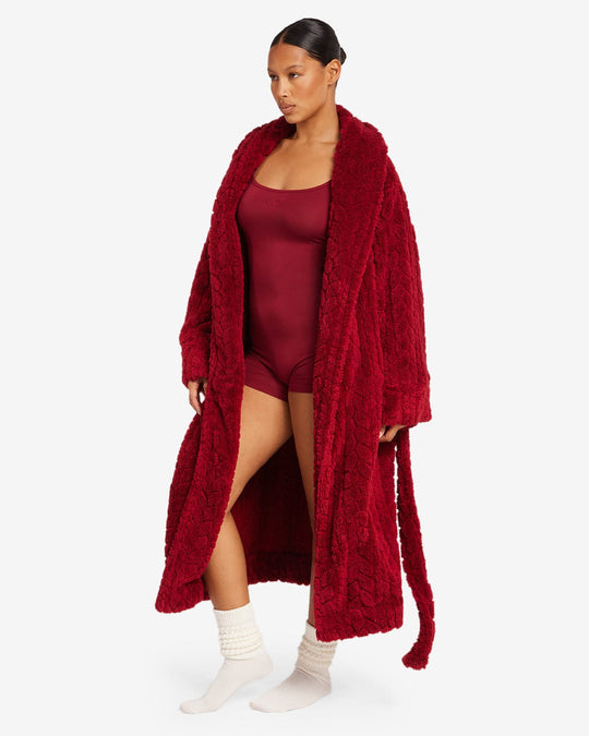 Fluffy Robe | Cherry