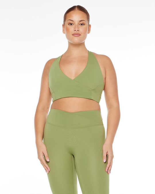 Serenity Whitney Crop | Matcha