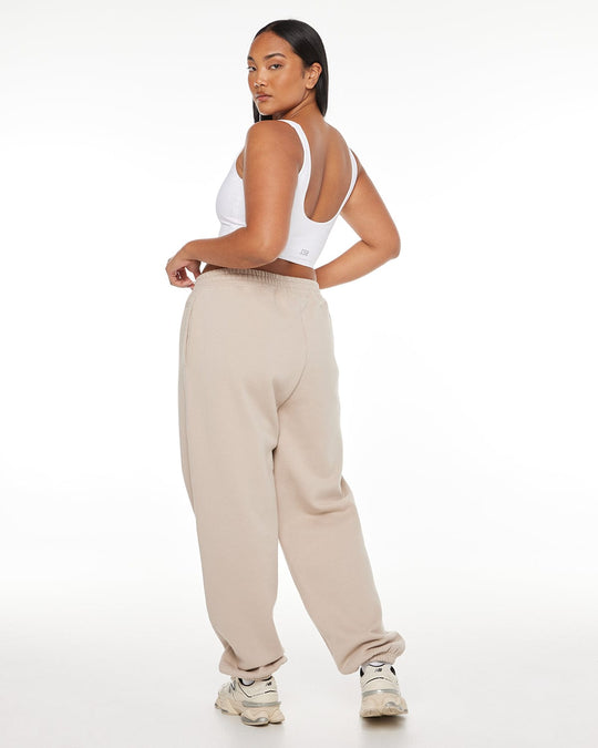 Oversized Sweatpant | Fawn