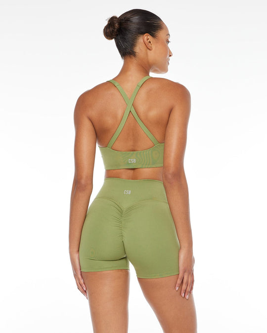 Serenity Whitney Crop | Matcha