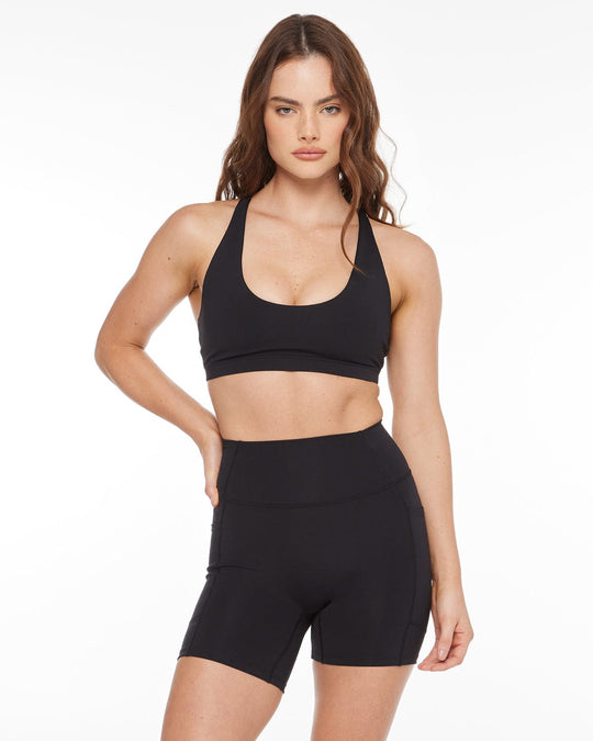 Activluxe Aly Crop | Black