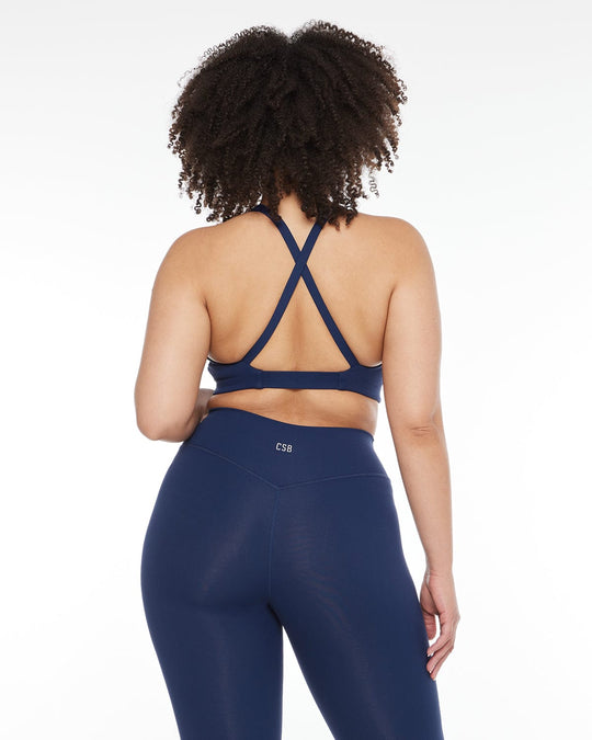 Activluxe Venus Panel Crop | Navy