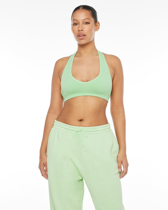 Seamless Lounge Halter Bralette | Lucky Charm