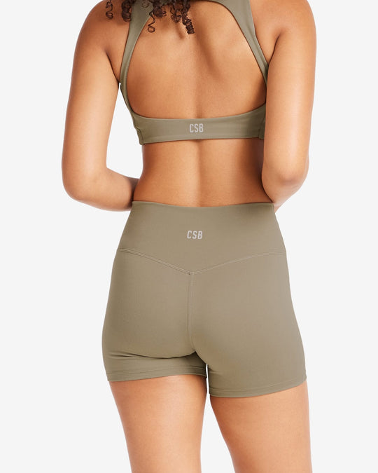 IM Serenity Drawstring Shorts 4" | Vintage Khaki