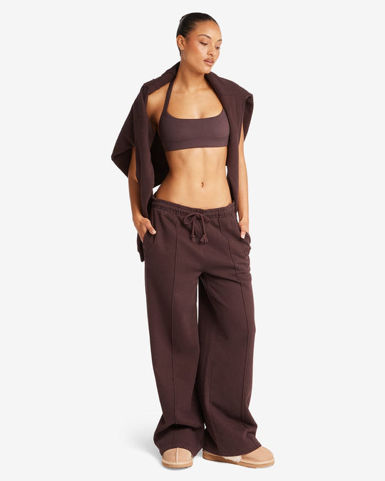 CSB Wide Leg Sweatpant | Espresso