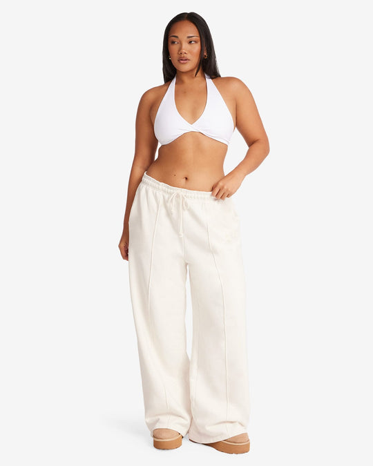 CSB Wide Leg Sweatpant | Vanilla