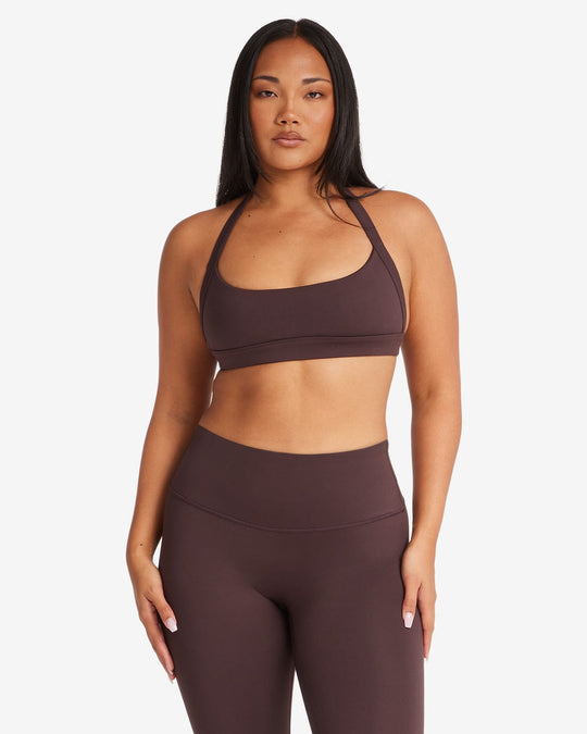 Serenity Alani Crop | Espresso