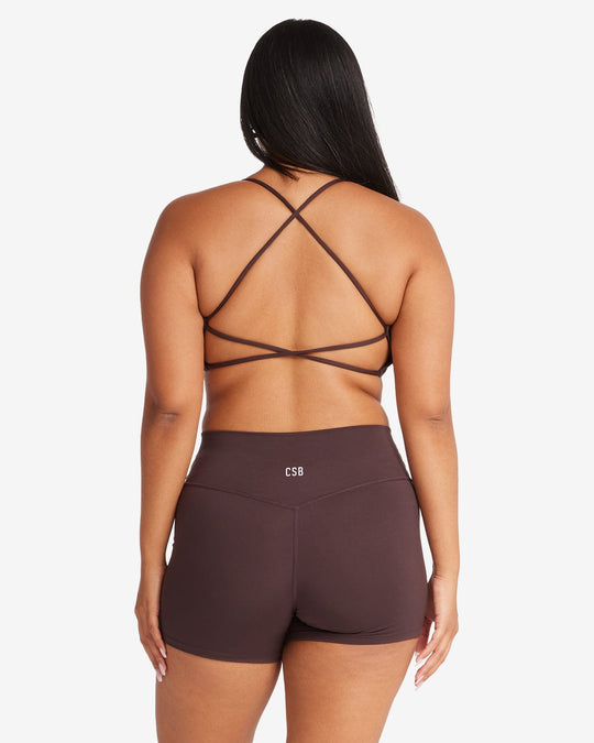 Serenity Lexi Crop | Espresso