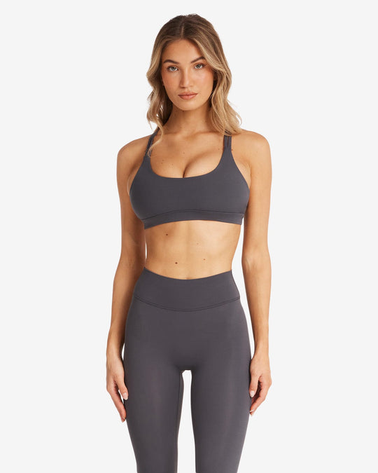 Form Cece+ Crop Plus Bust | Charcoal