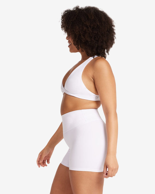 Serenity Sierra Crop | White