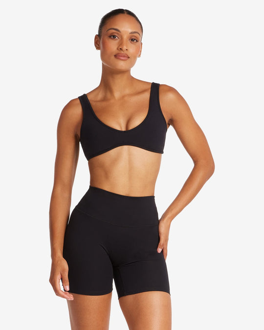 Serenity Isla Crop | Black