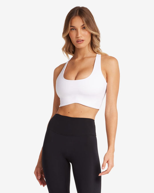 Serenity Jasmine Crop | White